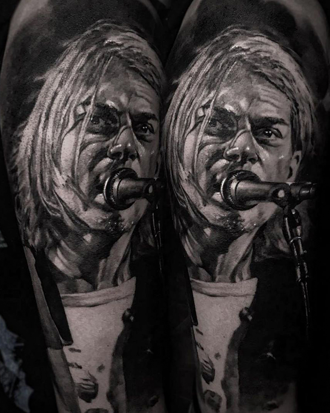 Kurt Cobain tattoo