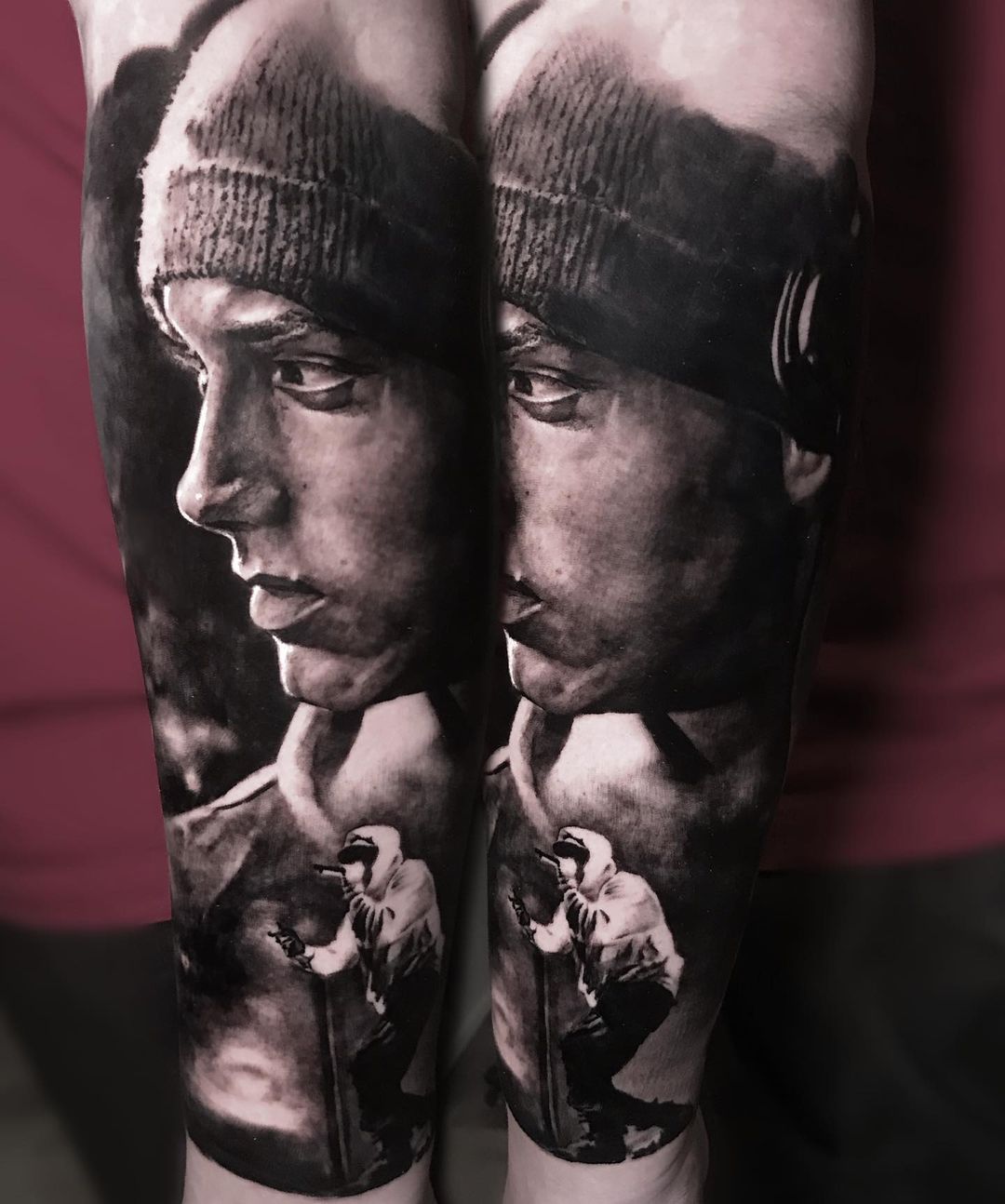 Eminem tattoo fra Tomas